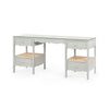 Arianna Desk / Soft Gray-Blue Hand Home