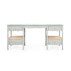 Arianna Desk / Soft Gray-Blue Hand Home