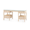 Arianna Desk / Sand-Blue Hand Home