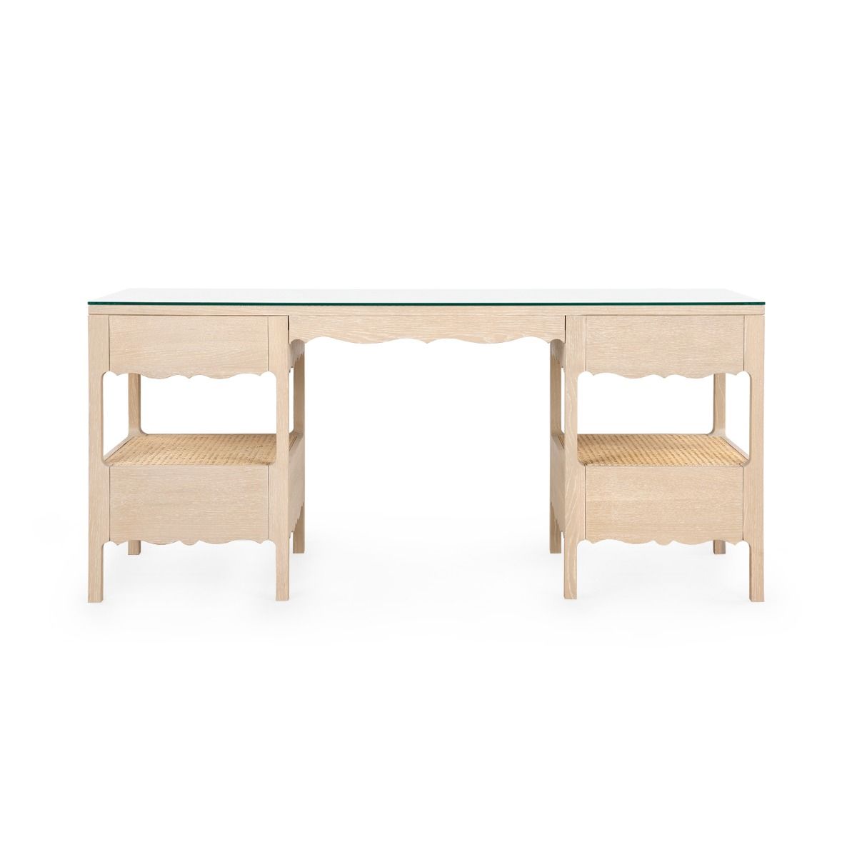 Arianna Desk / Sand-Blue Hand Home