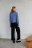 The Molly Cardigan | Lightweight Cropped Cardigan-Blue Hand Home