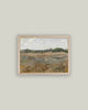 Meadow by the Shoreline Framed Antique Art-Blue Hand Home