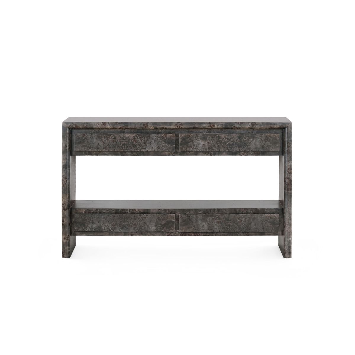 Beatrice Console / Arabica Burl-Blue Hand Home