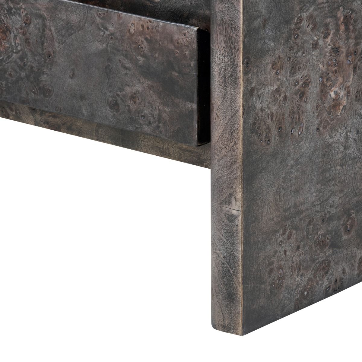 Beatrice Console / Arabica Burl-Blue Hand Home