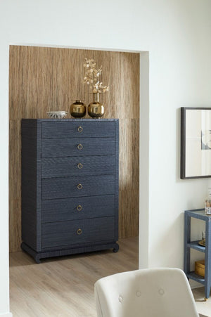 Ming Tall 6-Drawer / Navy Blue-Blue Hand Home