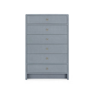 Bryant Tall 6-Drawer / Winter Gray-Blue Hand Home