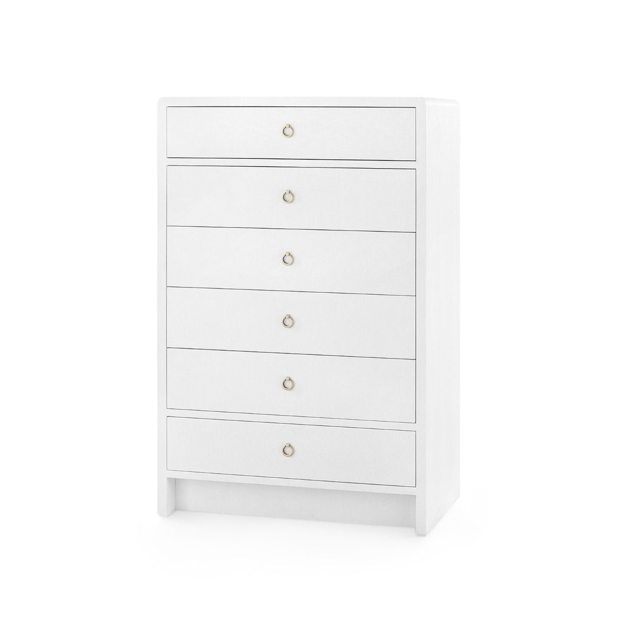 Bryant Tall 6-Drawer / Chiffon White-Blue Hand Home