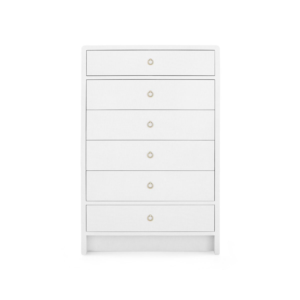 Bryant Tall 6-Drawer / Chiffon White-Blue Hand Home