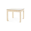 Bethany Game Table / Natural Twill-Blue Hand Home