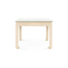 Bethany Game Table / Natural Twill-Blue Hand Home