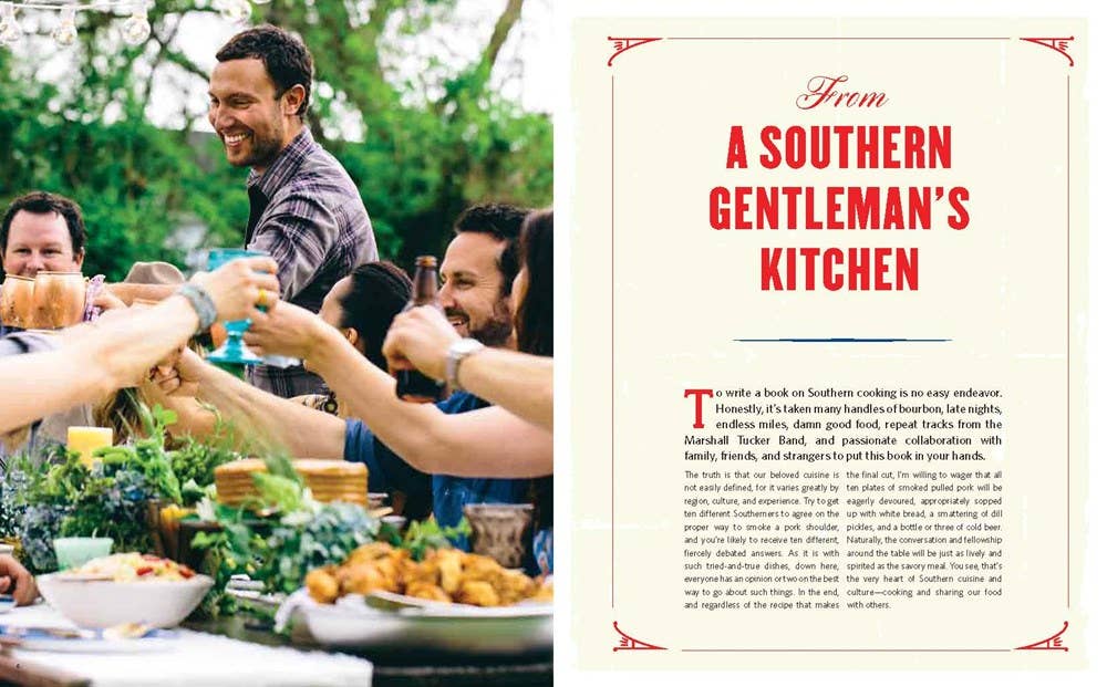 Southern Living A Southern Gentleman&#39;s Kitchen by Matt Moore-Blue Hand Home