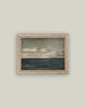 Ocean View Framed Antique Art-Blue Hand Home