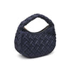 Noreen Woven Clutch-Blue Hand Home