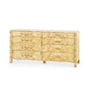 Cole Large 8-Drawer / Burl-Blue Hand Home