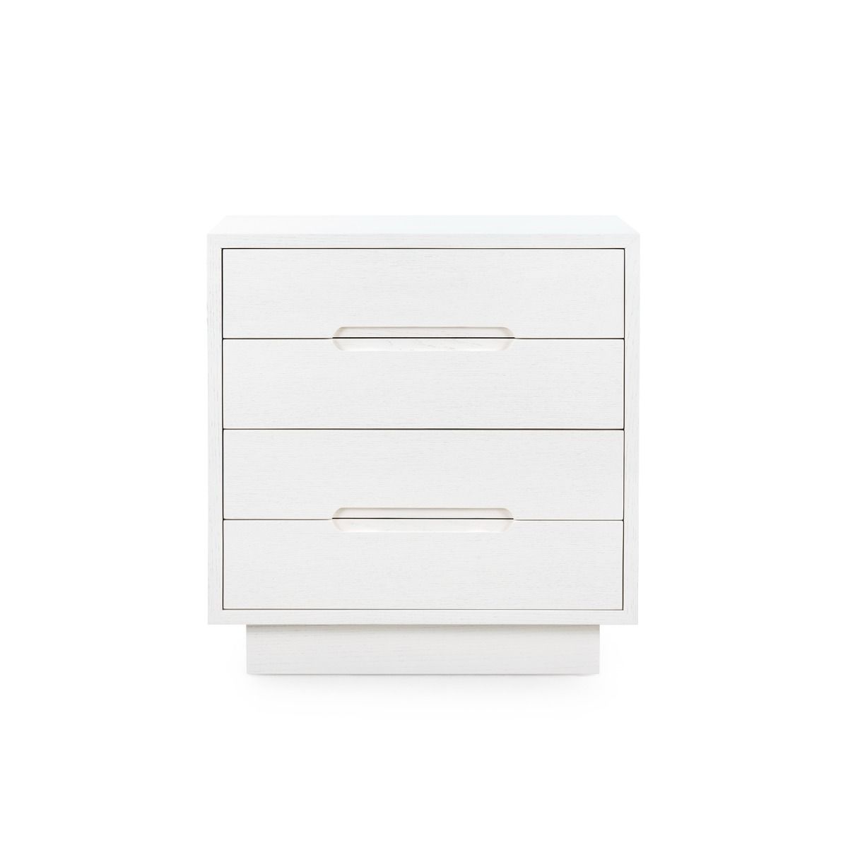 Cora 4-Drawer End Table / Soft White-Blue Hand Home