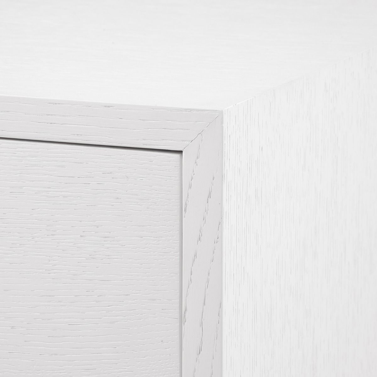 Cora 4-Drawer End Table / Soft White-Blue Hand Home