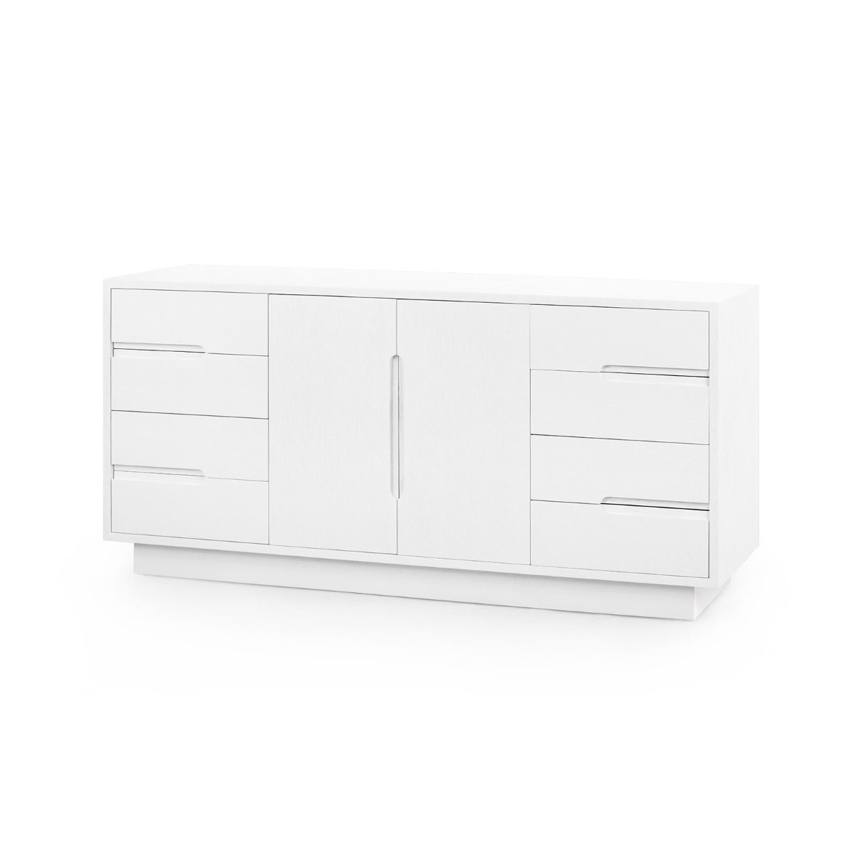 Cora 8-Drawer & 2-Door Cabinet / Soft White-Blue Hand Home