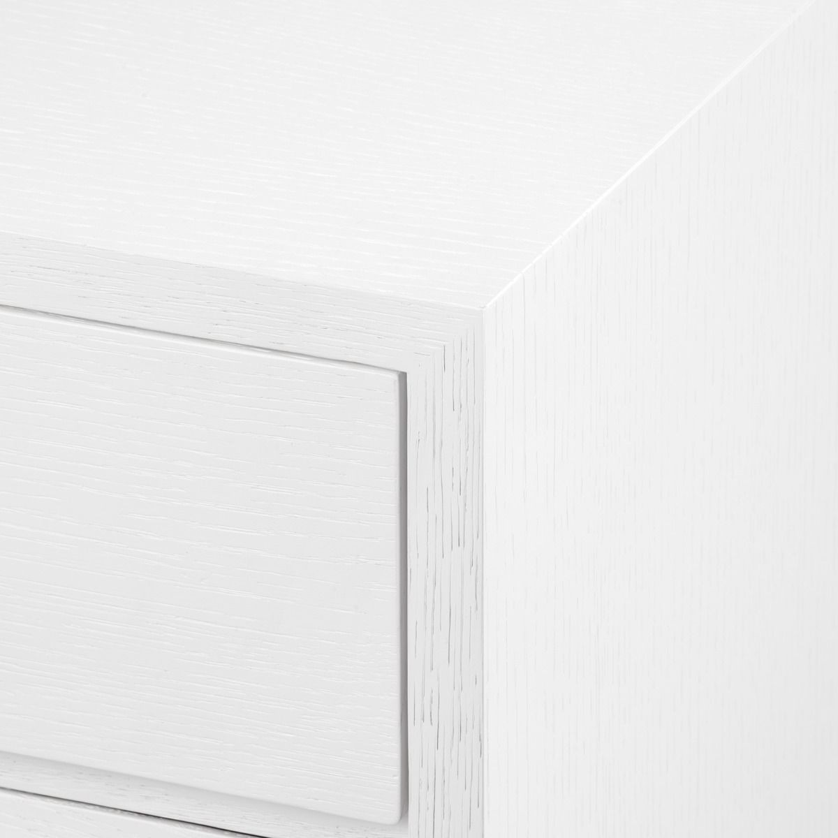 Cora 8-Drawer & 2-Door Cabinet / Soft White-Blue Hand Home