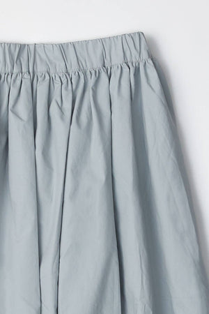 The Bella Skirt | Midi Bubble Skirt-Blue Hand Home