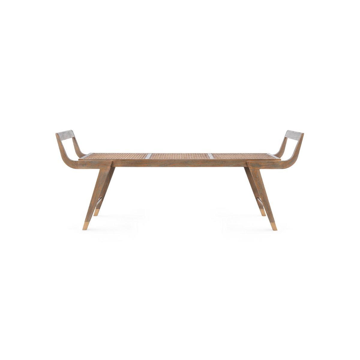 Delon Bench / Driftwood-Blue Hand Home