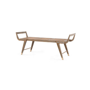 Delon Bench / Driftwood-Blue Hand Home