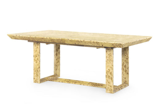 Easton Dining Table / Burl-Blue Hand Home