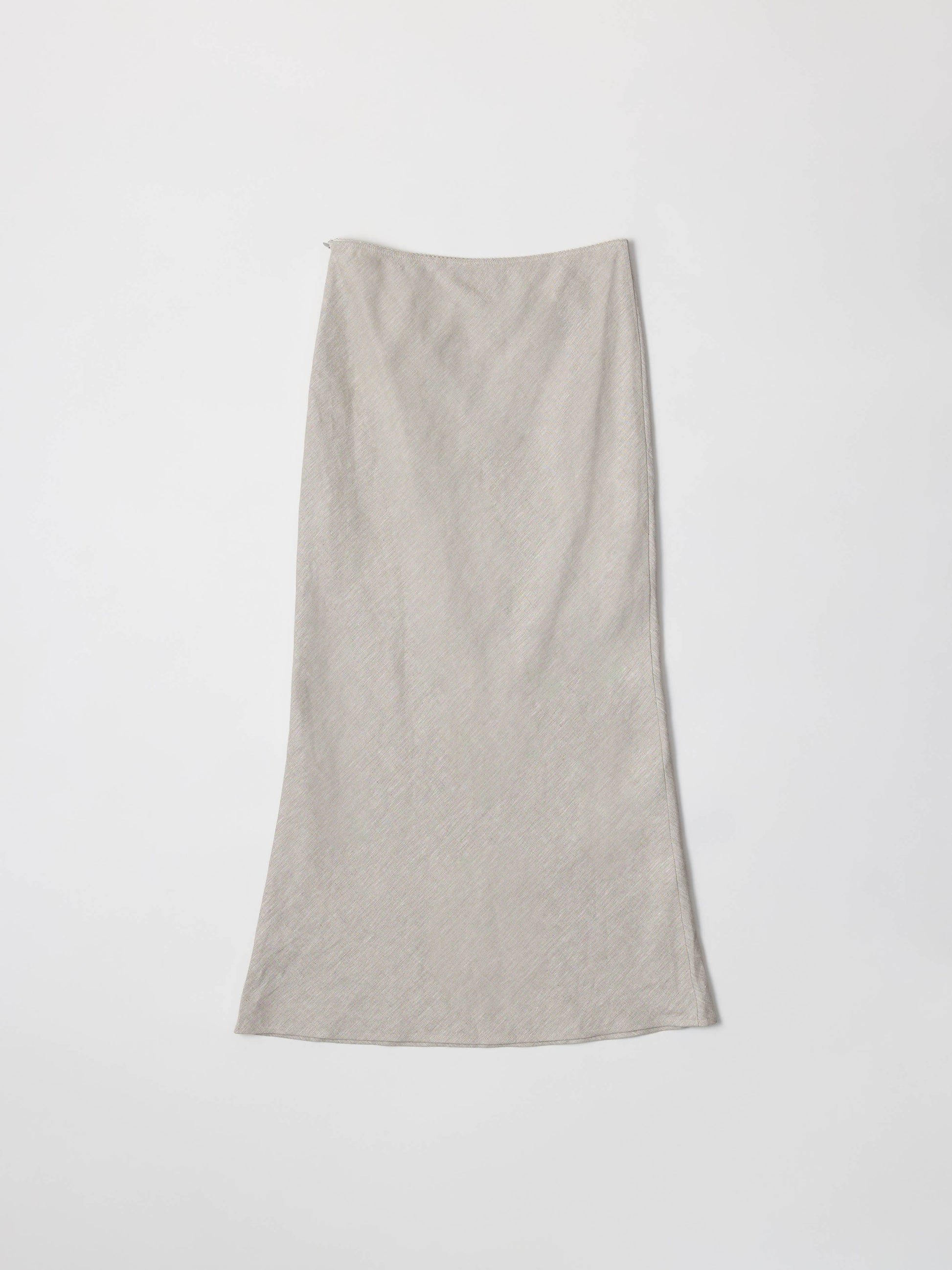 The Andie Skirt | Linen Maxi Skirt-Blue Hand Home