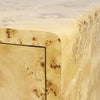 Emil 3-Drawer Side Table / Burl-Blue Hand Home