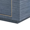 Ethan 3-Drawer End Table / Navy Blue-Blue Hand Home