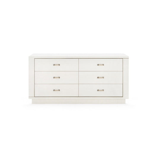 Ethan 6-Drawer / Sand White-Blue Hand Home