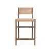 Eva Counter Stool / Driftwood-Blue Hand Home