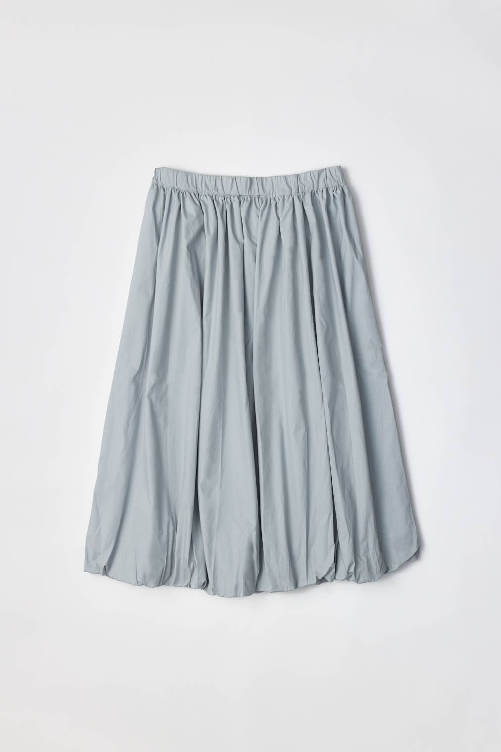 The Bella Skirt | Midi Bubble Skirt-Blue Hand Home