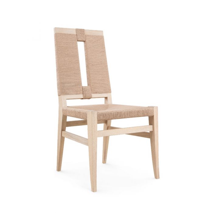 Fallon Side Chair / Sand-Blue Hand Home