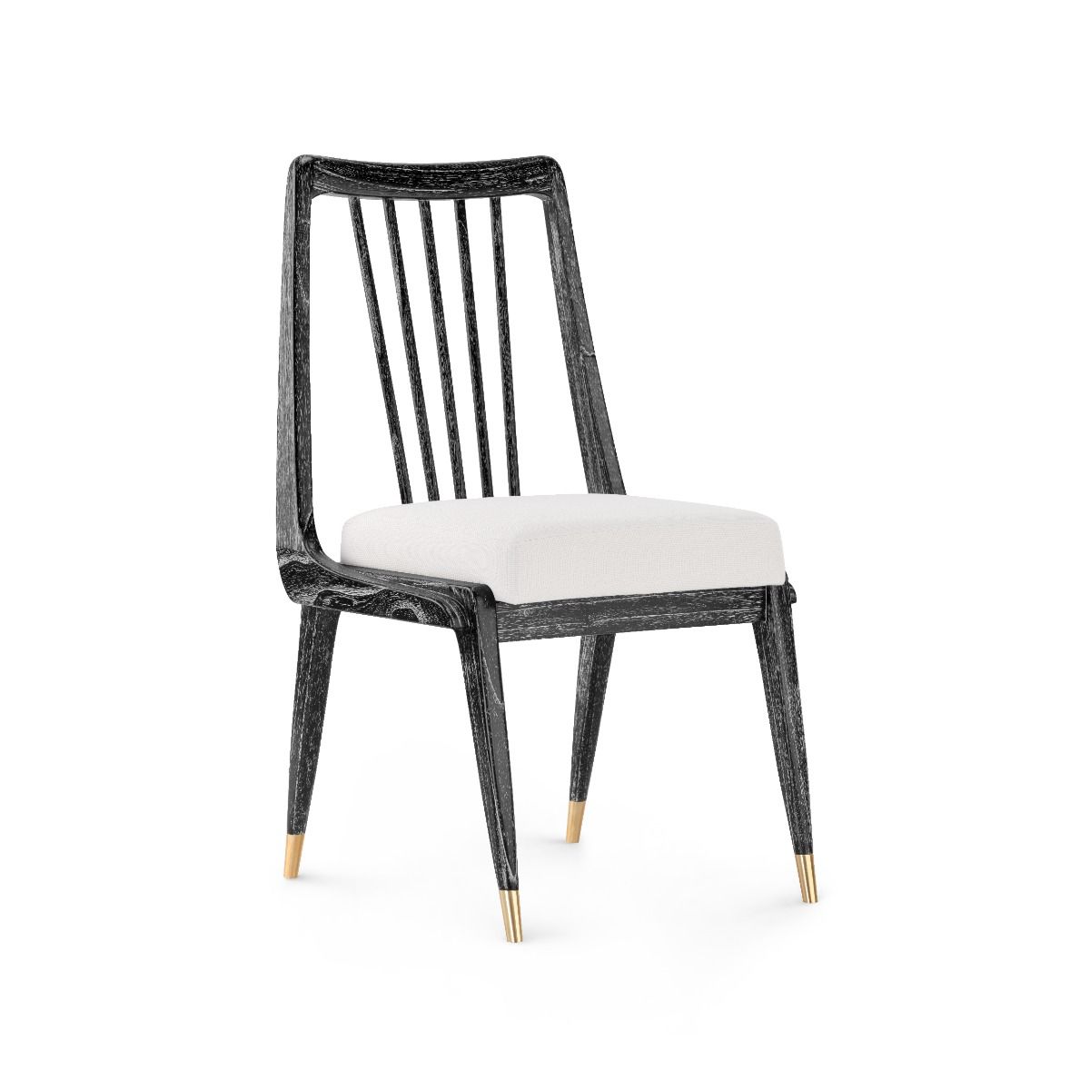 Fiona Chair / Jet Black-Blue Hand Home