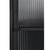 Chandler Tall Cabinet, Black Steel-Noir Furniture-Blue Hand Home