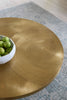 Maddox Coffee Table / Antique Brass-Blue Hand Home