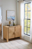 Nolan Cabinet / Pristine Oak-Blue Hand Home