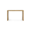 Hollis Console Table / Antique Brass-Blue Hand Home