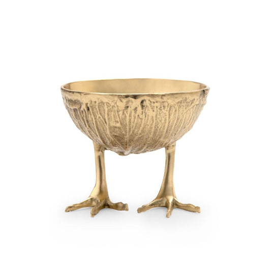 Henrietta Bowl / Brass-Villa & House-Blue Hand Home