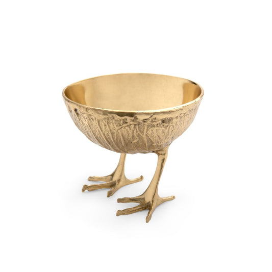 Henrietta Bowl / Brass-Villa & House-Blue Hand Home