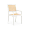 Jansen Arm Chair / Eggshell White-Villa & House-Blue Hand Home