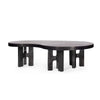 Jacob Coffee Table / Dark Bronze-Blue Hand Home