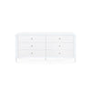 Kingston 6-Drawer / Soft White-Blue Hand Home