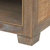 Karen 1-Drawer End Table / Driftwood-Blue Hand Home