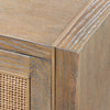 Karen 4-Door Cabinet / Driftwood-Blue Hand Home