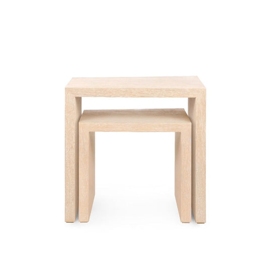 Lucy Nesting Tables / Sand-Blue Hand Home