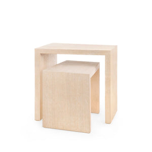 Lucy Nesting Tables / Sand-Blue Hand Home