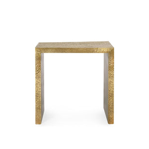 Linus Nesting Tables / Antique Brass-Blue Hand Home