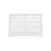 Madison Large 4-Drawer / Chiffon White-Blue Hand Home