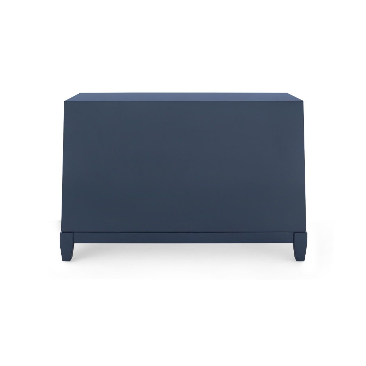 Madison Large 4-Drawer / Navy Blue Lacquer-Blue Hand Home